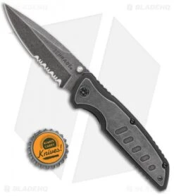 Schrade Stonewash Liner Lock Knife Black G-10 (3.5" Stonewash Serr) SCH505S 5 Schrade Stonewash Liner Lock Knife Black G-10 (3.5" Stonewash Serr) SCH505S -SOG Store Schrade SW LL Black G 10 SW Serr SCH505S BHQ 61959 jr bottlecap