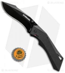 Schrade Shiznit MAGIC Spring Assisted Knife Black (3.375" Black) 5 Schrade Shiznit MAGIC Spring Assisted Knife Black (3.375" Black) -SOG Store Schrade Shiznit MAGIC SA Black Black SCHA13B BHQ 61999 jr bottlecap