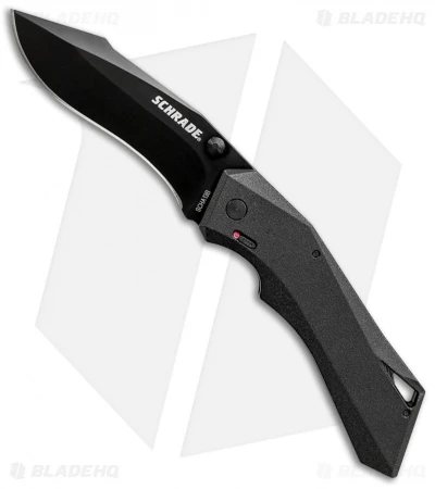 Schrade Shiznit MAGIC Spring Assisted Knife Black (3.375" Black) 1 Schrade Shiznit MAGIC Spring Assisted Knife Black (3.375" Black)