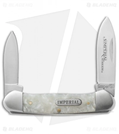 Schrade Imperial Small Canoe Knife 2.875" Cracked Ice IMP1011 1 Schrade Imperial Small Canoe Knife 2.875" Cracked Ice IMP1011