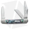 Schrade Imperial Small Stockman Knife 2.75" Abalone Swirl IMP19PRS