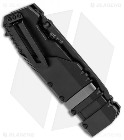 Schrade Rescue Tool SCHA911B Spring Assisted Knife (3.75" Black Serr) 3 Schrade Rescue Tool SCHA911B Spring Assisted Knife (3.75" Black Serr) - Image 3