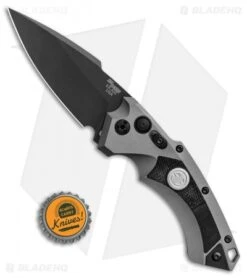 Hogue Sig Sauer EX-A05 Spear Point Automatic Knife Gray (3.5" Black) 36532 -SOG Store Sig Knives EX A05 Spear Point FDE SW BHQ 84601 er bottlecap jr