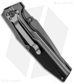 Smith & Wesson Drop Point Spring Assisted Knife Gunmetal (3.6" Gray) 1084300 -SOG Store Smith Wesson SA DP Gray Black 1084300 BHQ 80709 jr side