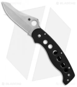 Spyderco A.T.R. 2 Compression Lock Knife Black G-10 (3.47 Satin) C70GP2