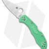 Spyderco Delica 4 M4 Lock Back Knife Mint FRN (2.88" Satin M4) C11FPGRM4