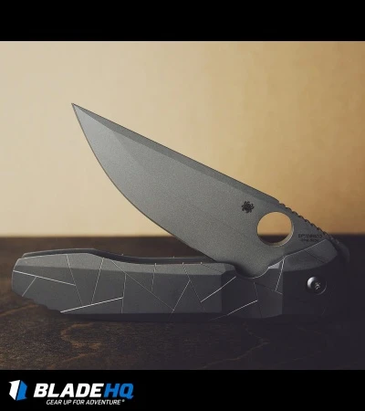 Spyderco Rassenti Nirvana Integral Frame Lock Knife (3.75" Stonewash) C199TIP 4 Spyderco Rassenti Nirvana Integral Frame Lock Knife (3.75" Stonewash) C199TIP - Image 4