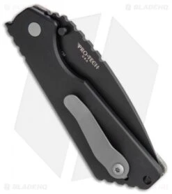 Strider + Pro-Tech Custom SnG Automatic Unique Micarta Snow Camo (3.5 DLC) -SOG Store Strider Protech Custom SnG Auto Unique Micarta Snow Camo DLC BHQ 115494 jr side