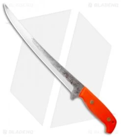 Svord Fish Fillet Fixed Blade Knife Orange (10" Gray High Carbon)