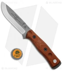 TOPS Knives BOB Fieldcraft Knife Coyote Tan Canvas Micarta (4.625" Gray) -SOG Store TOPS Knives BOB Fieldcraft Coyote Tan Canvas Micarta Gray BHQ 49724 jr bottlecap