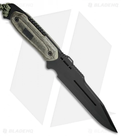 TOPS Knives Hawk Recon Hunters Point Knife (6.38" Black) HR50HP 2 TOPS Knives Hawk Recon Hunters Point Knife (6.38" Black) HR50HP - Image 2