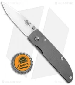 Vintage Benchmade Big Spender Frame Lock Knife (3.625" Satin) 335D2 -SOG Store Vintage Benchmade Big Spender FL Satin 335D2 BHQ 99185 jr bottlecap