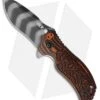 Zero Tolerance 0350 A/O Knife Moccasin (3.25" Tiger Stripe) ZT 0350TSMOC