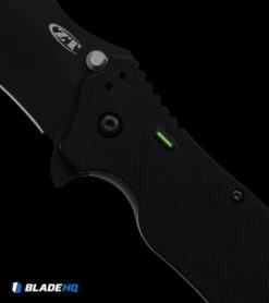 Zero Tolerance 0350 Assisted Opening Knife Tritium Black G-10 (3.25" Black) -SOG Store Zero Tolerance LL A O Tritium BHQ 117438 td glow jr