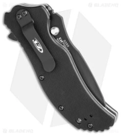 Zero Tolerance 0350 Assisted Opening Knife Tritium Black G-10 (3.25" Black) -SOG Store Zero Tolerance LL A O Tritium BHQ 117438 td side jr