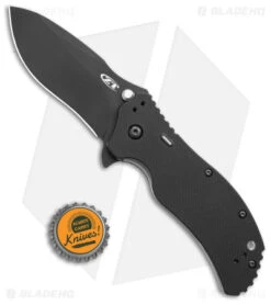 Zero Tolerance 0350 Assisted Opening Knife Tritium Black G-10 (3.25" Black) -SOG Store Zero Tolerance LL A O Tritium BHQ 117438 td size jr