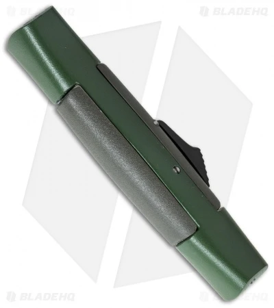 AKC 007 Concord NATO Military OTF Automatic Knife Green/Gray (2.75" Black Flat) 2 AKC 007 Concord NATO Military OTF Automatic Knife Green/Gray (2.75" Black Flat) - Image 2