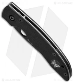 Rare Benchmade Mini AFCK 812SBT Liner Lock Knife (3.25" Black Serr) -SOG Store benchmade 812sbt bottom cm