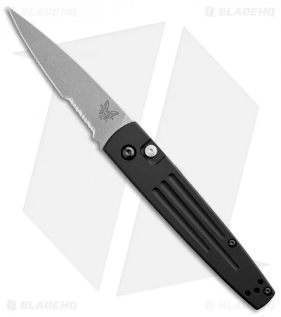 Benchmade Auto Spike Automatic Knife (3.41" Stonewash Serr) 1000S-1301SW 1 Benchmade Auto Spike Automatic Knife (3.41" Stonewash Serr) 1000S-1301SW
