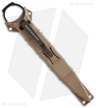 Benchmade SOCP Knife W/ Trainer Blade 178SBKSN-COMBO Sand Sheath (3.22" Serr) 2 Benchmade SOCP Knife W/ Trainer Blade 178SBKSN-COMBO Sand Sheath (3.22" Serr) - Image 2