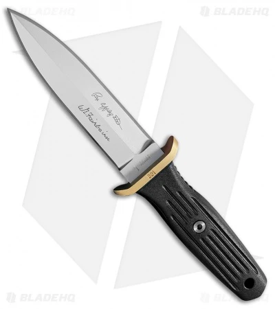 Boker Applegate-Fairbairn Boot Knife Black Delrin (4.75" Satin) 120546 1 Boker Applegate-Fairbairn Boot Knife Black Delrin (4.75" Satin) 120546