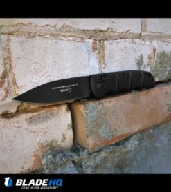 Boker Kalashnikov Automatic Knife Black (3.25" Black D2) -SOG Store boker kalashnikov 74 black kals74bk BHQ 3839 dl