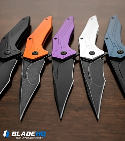 Brous Blades Tyrant Liner Lock Flipper Knife Black (4" Black) 4 Brous Blades Tyrant Liner Lock Flipper Knife Black (4" Black) - Image 4