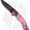 Buck Knives Buck Nano Bantam Lockback Knife Pink Camo (1.875" Black)