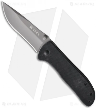 CRKT Drifter Liner Lock Knife Black G-10 (2.875" Gray) 6450K 1 CRKT Drifter Liner Lock Knife Black G-10 (2.875" Gray) 6450K