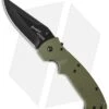 CRKT Crawford Kasper Liner Lock Knife OD Green Zytel (3.75" Black) 6773KOD
