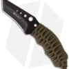 CRKT Crawford N.E.C.K. Tanto Fixed Blade Knife (2.75" Black) 2030CW