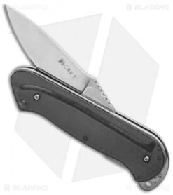 CRKT Rollock Pocket Knife Black Translucent (2.25" Polish) 5202K -SOG Store crkt rollock black 5212k half open cm