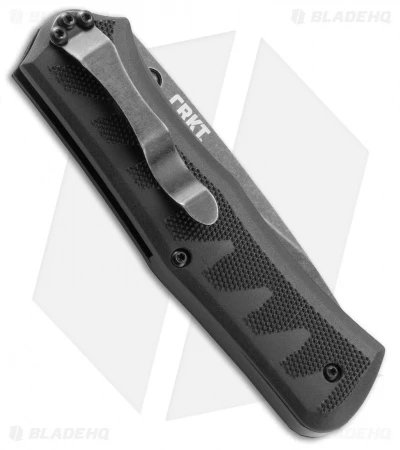 CRKT Ruger Knives Crack Shot: Compact A/O Knife (3.5" Black SW) R1201K 2 CRKT Ruger Knives Crack Shot: Compact A/O Knife (3.5" Black SW) R1201K - Image 2