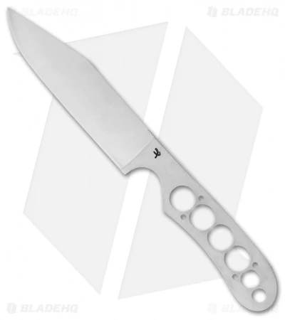 Fred Perrin Le Grand Bowie Neck Knife Fixed Blade (4.25" Satin Plain) XL 1 Fred Perrin Le Grand Bowie Neck Knife Fixed Blade (4.25" Satin Plain) XL