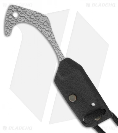 Fred Perrin Le Heron Neck Knife Fixed Blade (1.50" Satin Plain) FRDH 2 Fred Perrin Le Heron Neck Knife Fixed Blade (1.50" Satin Plain) FRDH - Image 2