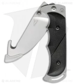 Gerber Freeman Guide Folding Knife W/ Gut Hook (3.6" Bead Blast Plain) -SOG Store gerber free guide folder gut hook fine 31 000592 open
