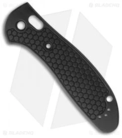 Custom Black Aluminum Replacement Handle For Griptilian (Honey Pattern)