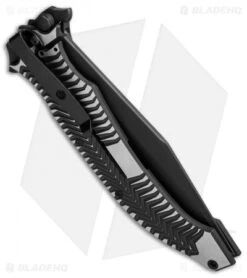 HTM Darrel Ralph AXD 5.5 Spring Assisted Knife Two-Tone Ti (5.5" Black) -SOG Store htm axd assist black tanto cm side