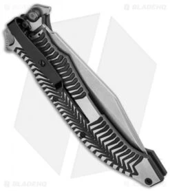 HTM Darrel Ralph AXD 5.5 Spring Assisted Knife Two-Tone Ti (5.5" Stonewash) 5 HTM Darrel Ralph AXD 5.5 Spring Assisted Knife Two-Tone Ti (5.5" Stonewash) -SOG Store htm axd assist sw bowie cm side