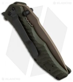 HTM Darrel Ralph Gun Hammer Torpedo Spring Assisted Knife OD Green (3.5" FDE) -SOG Store htm gun hammer od fde ghebohao cm side