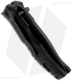 HTM Darrel Ralph Gun Hammer Radian Spring Assisted Knife (3.5" Black) -SOG Store htm knives mfdrghrdhao tactical black gunhammer side