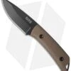 Ka-Bar Jarosz Globetrotter Fixed Blade Knife Coyote (3.5" Black) 7502