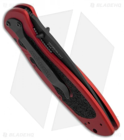 Kershaw Blur Assisted Opening Knife Red (3.375" Black Serr) 1670RDBLKST 2 Kershaw Blur Assisted Opening Knife Red (3.375" Black Serr) 1670RDBLKST - Image 2