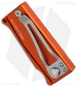 Maserin Sghembo Knife Orange Aluminum (2" Bead Blast) 565/A -SOG Store maserin mas565a side cm