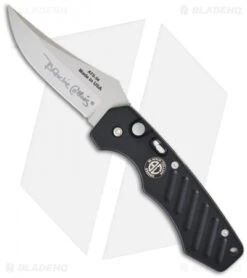 Meyerco Blackie Collins Tactical Automatic Knife Clip Point (3.38" Bead Blast)