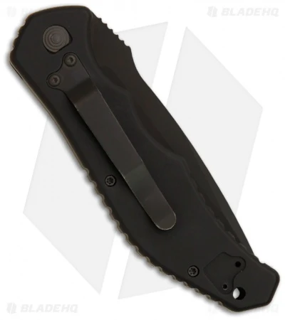 Meyerco 18 X-Ray Spear Point Automatic Knife (3.8" Black) MFXRAY2 2 Meyerco 18 X-Ray Spear Point Automatic Knife (3.8" Black) MFXRAY2 - Image 2