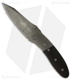 RARE Microtech Lightfoot LCC D/A Automatic Knife Micarta (Damascus) 12/2000