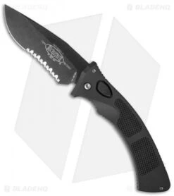 Microtech Amphibian Automatic Knife (3.5" Black Serr) 08/2002