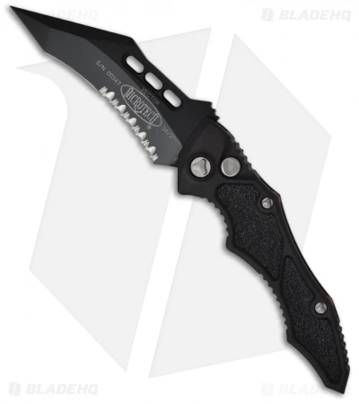Microtech Vector Automatic Knife (3.95" Black Serr) 132-2 2011 Model 1 Microtech Vector Automatic Knife (3.95" Black Serr) 132-2 2011 Model
