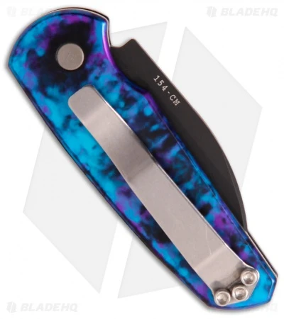 Rare Protech Sidekick III 3 Jazz Automatic Knife (1.99" Black) 2 Rare Protech Sidekick III 3 Jazz Automatic Knife (1.99" Black) - Image 2